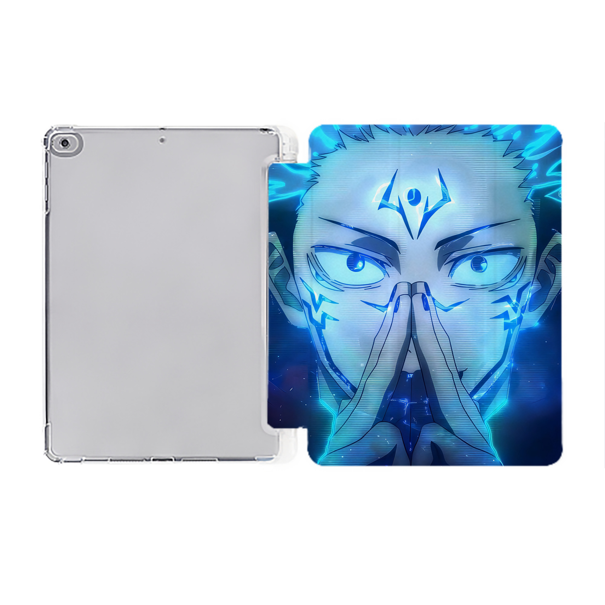 （画像用） SPY×FAMILY间谍家家酒 IPad ケース ペン収納付き 三つ折りスタンド PUレザー×シリコン 対応機種9.5/10.5/10.9インチ
